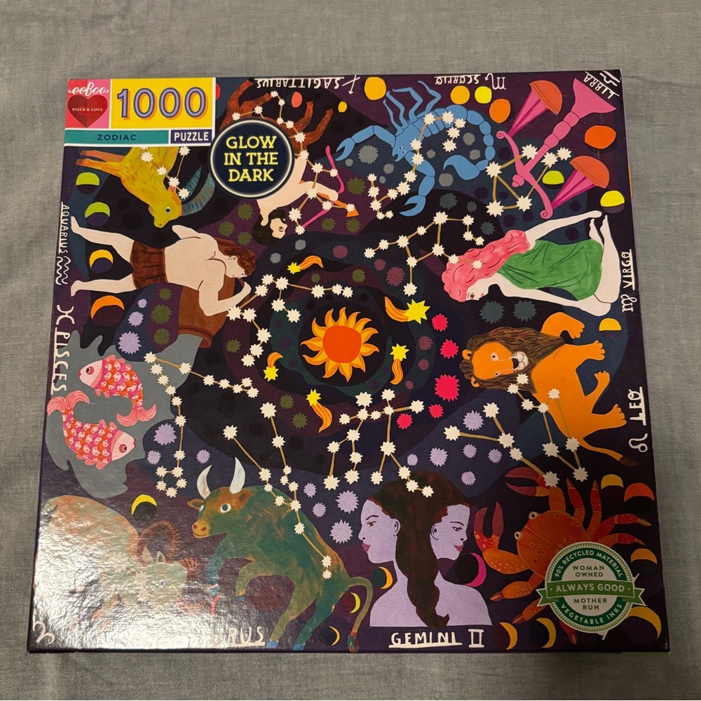 Glow in the Dark Zodiac Puzzle